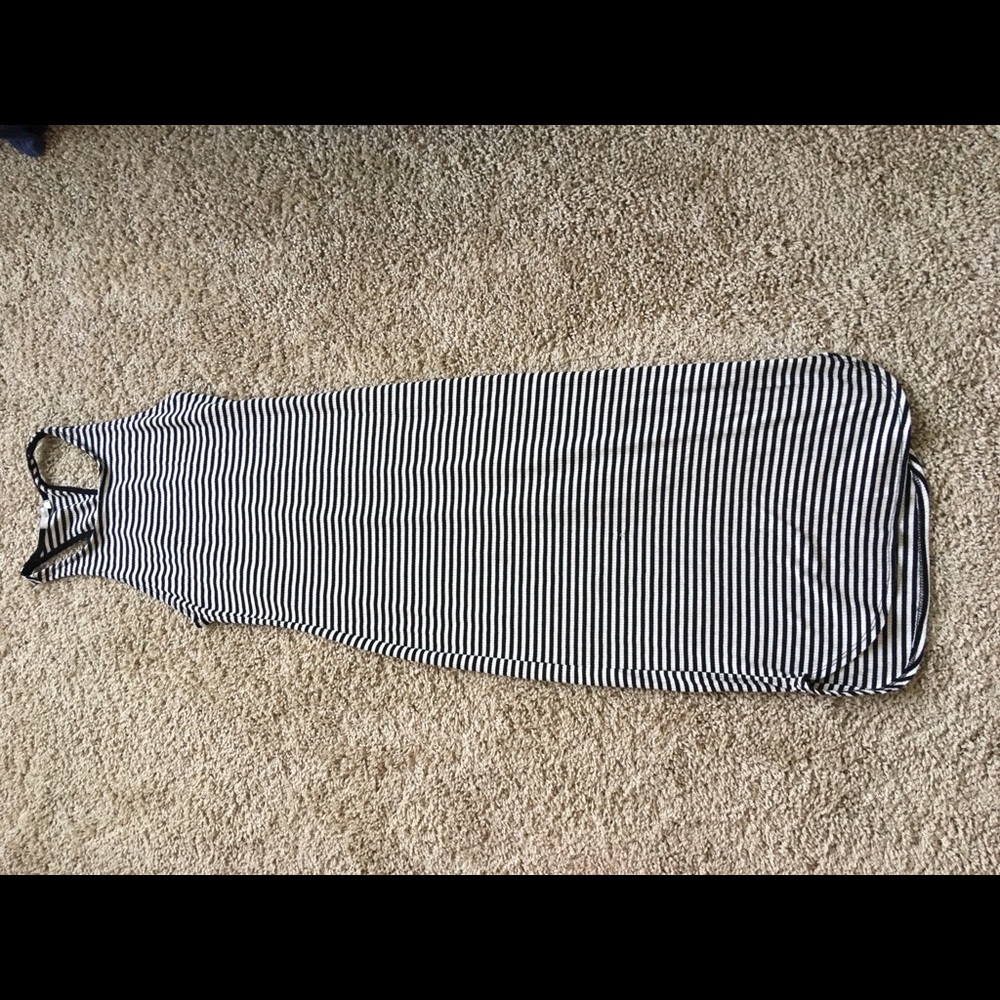 Maxi stripped dress